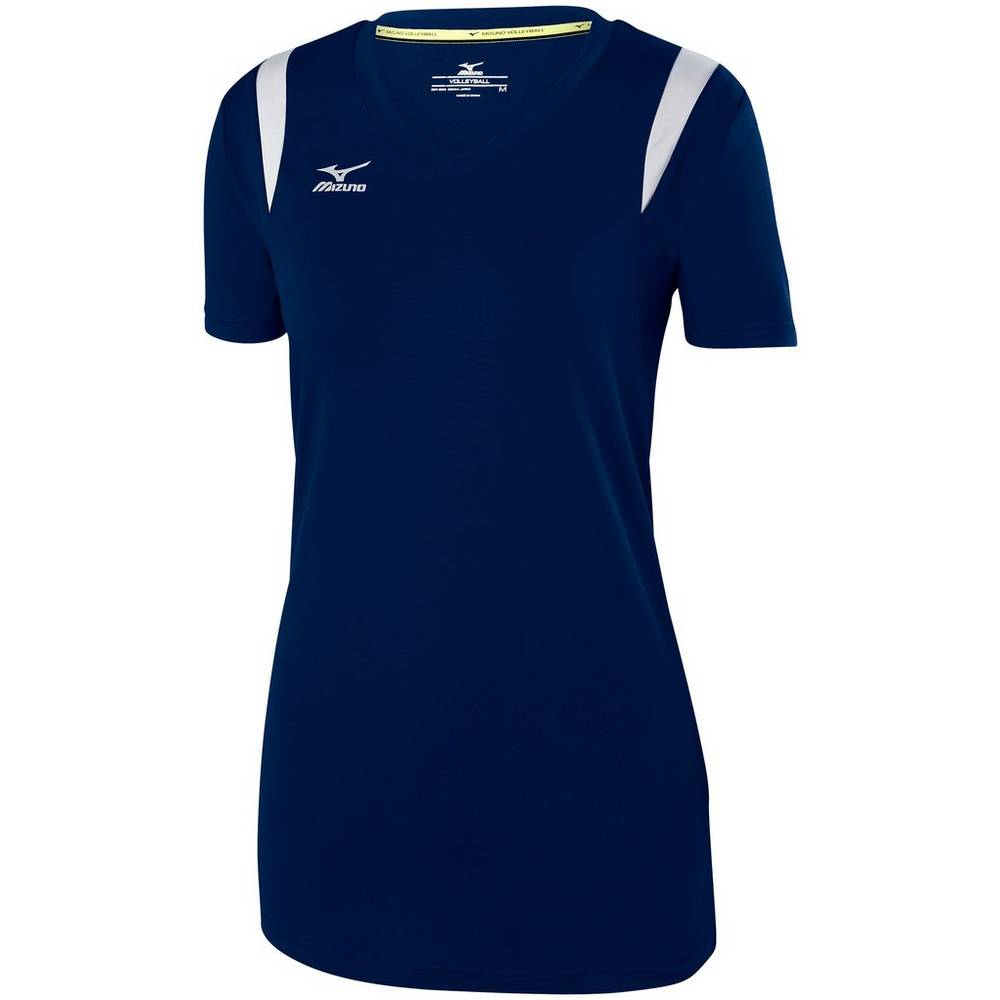 Mizuno Balboa 5.0 Long Sleeve Női Mezek Sötétkék/Titán YKQ079238